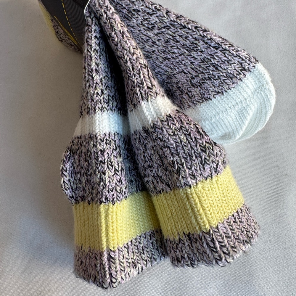 Dr. Martens Lilac Organic Short Marl Cotton Blend Socks Size S/M - Picture 8 of 8